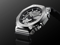 Un primer plano de la esfera de la colaboración Casio G-Shock x Mandalorian.