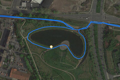 Prueba de GPS: Garmin Edge 500: Ciclismo alrededor de un lago