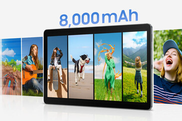 La Samsung Galaxy Tab S10 Lite cuenta con una batería de 8.000 mAh (Fuente de la imagen: Samsung)