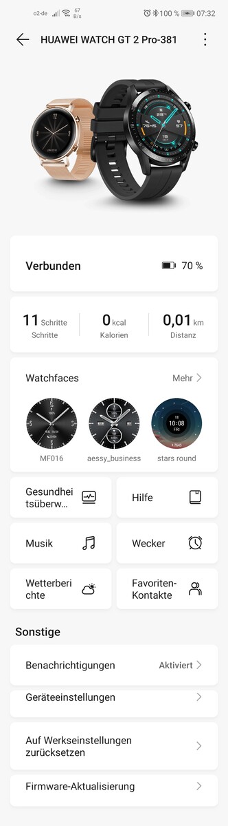 Review de Huawei Watch GT 2 Pro: Diseño optimizado y software mejorado,  pero casi sin cambios en el hardware. - Notebookcheck.org