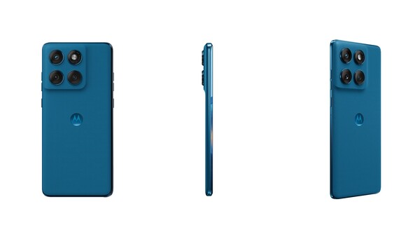 El nuevo Motorola Edge 6 Fusion Azul Pantone Mykonos es exclusivo para la India. (Fuente de la imagen: Motorola)