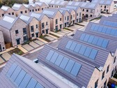 Edificios de nueva construcción con instalación solar en el tejado en el Reino Unido (Fuente de la imagen: SNRG)