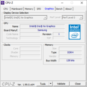 CPU-Z: Gráficos