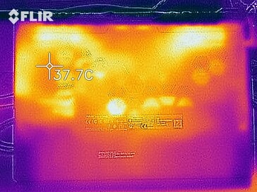 Mapa de calor - En reposo (abajo)