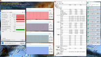 test de estrés (60 minutos Prime95 + FurMark)