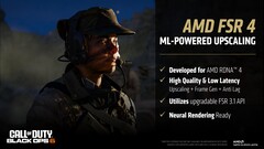 AMD FSR 4 hace uso de la destreza FP8 de RDNA 4 para el escalado y la generación de fotogramas. (Fuente de la imagen: AMD)