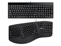 Adesso anuncia los teclados mecánicos EasyTouch 130 (arriba) y EasyTouch 150 (abajo). (Fuente de la imagen: Adesso)