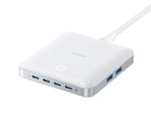 El cargador Anker Nano Charger 130W tiene seis puertos. (Fuente de la imagen: Anker)