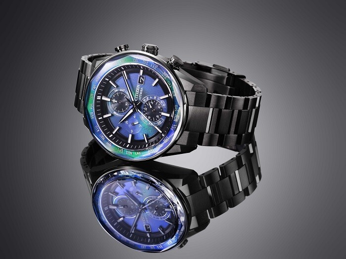 El nuevo reloj Citizen Attesa H800 con bisel de zafiro completo. (Fuente de la imagen: Citizen)