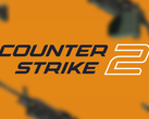 Pancarta de Counter-Strike 2 con M249s superpuestas.