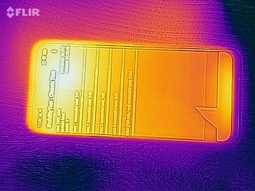 Mapa de calor Lado frontal