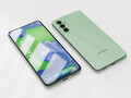 El Galaxy A83, si Samsung lanza un dispositivo de este tipo, es un contendiente para el Dimensity 9000. (Fuente: LetsGoDigital)