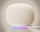 El altavoz Google Home está disponible en cuatro colores, entre ellos el «Porcelain».