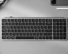 Teclado inalámbrico de perfil bajo Keychron B2 Pro Gris Espacial