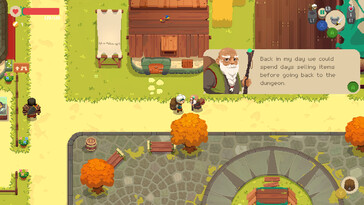 En la imagen: una captura de pantalla del juego Moonlighter.