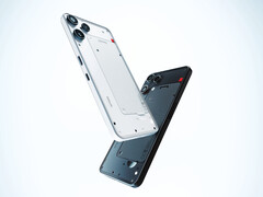 El Phone (3a) Lite se mantiene fiel a la estética de Nothing con diseños transparentes en blanco o negro. (Fuente de la imagen: Nothing)