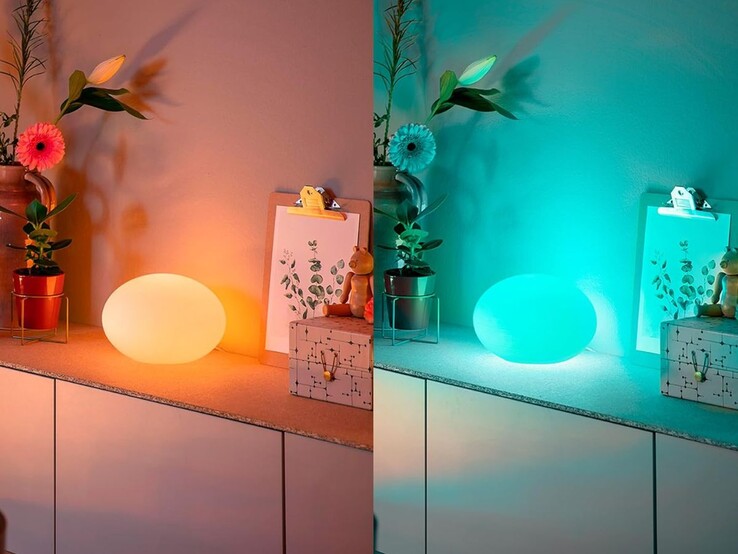 La lámpara de mesa Philips Hue Flourish