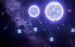 Stellaris es un icónico juego de estrategia en tiempo real 4X basado en el espacio con una magnífica variación y exploración. (Fuente de la imagen: Steam)