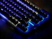 Wooting 80HE con RGB activado.