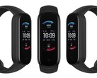 El Amazfit Band 5 viene en negro de medianoche. (Fuente de la imagen: Amazfit - editado)