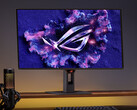 El nuevo monitor para juegos de 27 pulgadas de Asus aprovecha un panel QD-OLED Gen 3 con 400 nits de brillo máximo en modo HDR. (Fuente de la imagen: Asus)