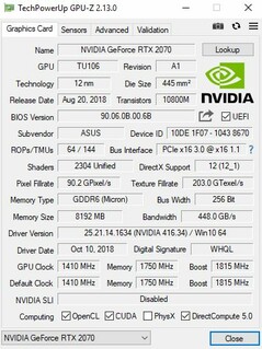 ASUS ROG Strix RTX 2070 OC