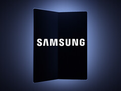 Samsung parece estar hablando de un nuevo plegable tipo libro en lugar del rumoreado tríptico. (Fuente de la imagen: Samsung - editado)