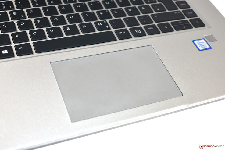 El panel táctil de cristal del HP EliteBook 1050 G1