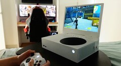 Con el xScreen, puedes utilizar tu consola Xbox Series S sin necesidad de un televisor o monitor externo (Imagen: UPspec Gaming)