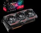 El ASUS ROG STRIX Radeon RX 6800 XT podría ofrecer una importante actualización sobre el actual buque insignia de AMD, el RX 5700 XT (Fuente de la imagen: ASUS)