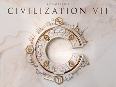 Imagen promocional oficial de «Sid Meier's Civilization VII», en la que se muestra el emblema central de este título de estrategia.