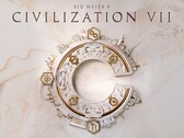 Imagen promocional oficial de «Sid Meier's Civilization VII», en la que se muestra el emblema central de este título de estrategia.