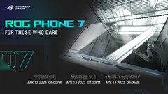 El ROG Phone 7 está en camino. (Fuente: Asus)