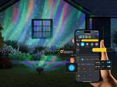 La luz de proyector para exteriores de Govee (en la imagen) ya está disponible en EE.UU. (Fuente de la imagen: Govee)