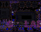 Diseño de la placa Intel Xe-HPG DG2. (Fuente de la imagen: Igor'sLAB)