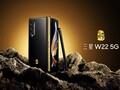 El Galaxy W22 5G soporta un S Pen personalizado. (Fuente de la imagen: Samsung)