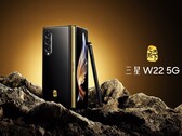 El Galaxy W22 5G soporta un S Pen personalizado. (Fuente de la imagen: Samsung)