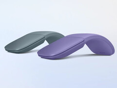 Los colores del nuevo Surface Arc Mouse coinciden con los de los nuevos Surface Pro 11 y Surface Laptop. (Fuente de la imagen: Microsoft)