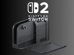 Puertos del dock de Nintendo Switch 2 (Fuente de la imagen: Nintendo of America con modificaciones)