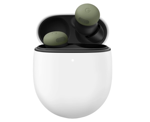El nuevo color oliva de los Pixel Buds Pro 2 se asemeja mucho a algunos de los colores de la nueva serie Pixel 11.