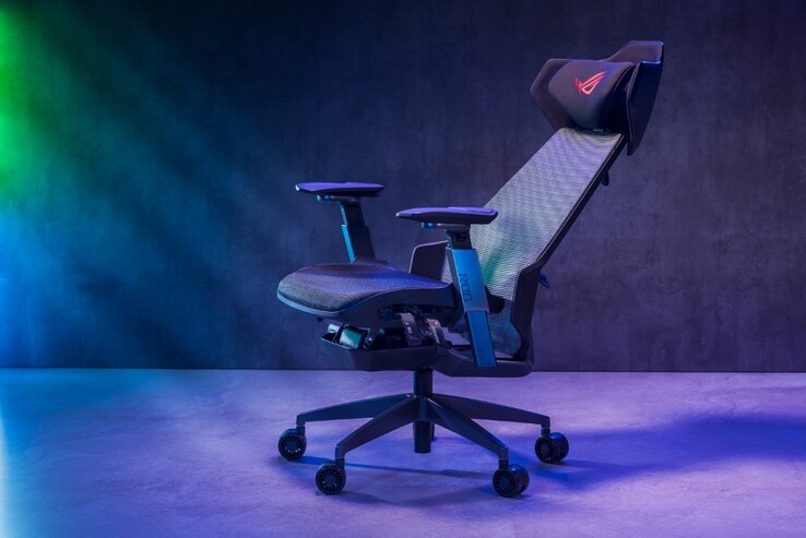 Silla de juego Asus ROG Destrier Ergo (imagen vía Asus)