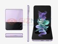 El Galaxy Z Flip 3 se lanzará en varios colores. (Fuente de la imagen: Giznext)