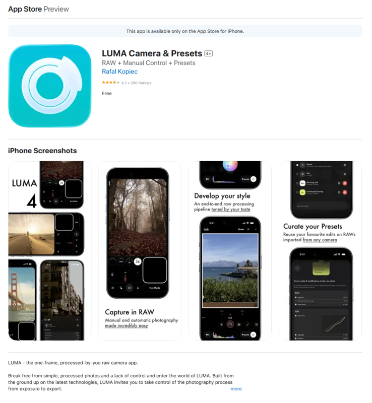 (Fuente de la imagen: Apple App Store)