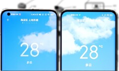 El recorte para la cámara frontal de un smartphone debería ser pronto cosa del pasado. (Fuente de la imagen: Xiaomi - editado)
