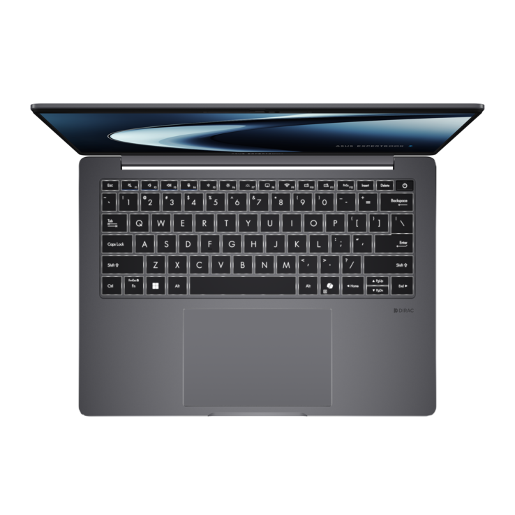 Teclado del Asus ExpertBook P3 (fuente de la imagen: Asus)