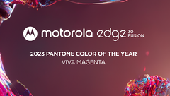 El Edge 30 Fusion tiene una edición especial de Pantone. (Fuente: Motorola)