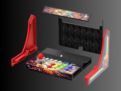 iMP Mini Arcade Pro mostrado desmontado (Fuente de la imagen: iMP Gaming PR)