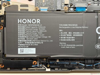 Información sobre la batería