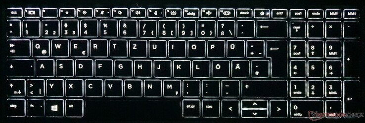 Iluminación del teclado