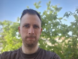 Selfie en la Samsung Galaxy Tab S6 Lite 2024